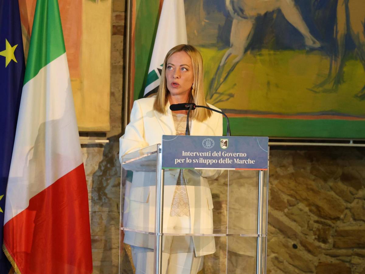 anche le marche saranno zona economica speciale l annuncio di meloni ad ancona