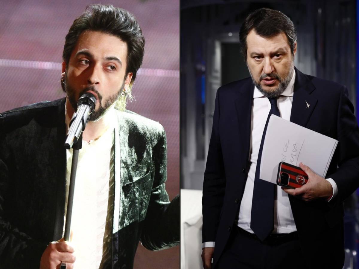 200 un trim il cantante de le vibrazioni insulta salvini dal palco