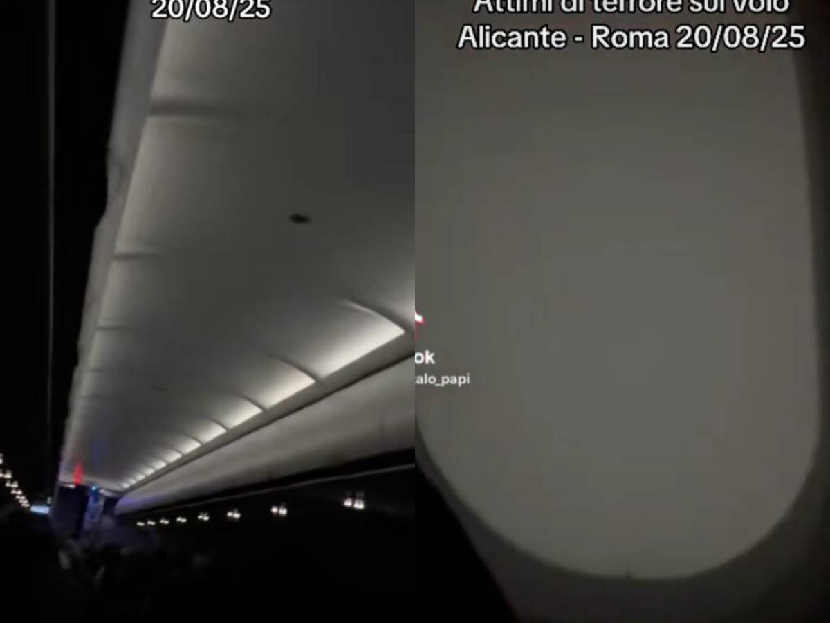 "Temevo di morire": cosa è successo sul volo Alicante-Roma