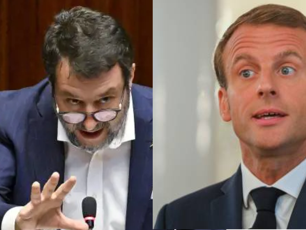 Salvini rincara la dose su Macron: "Troppo permaloso. L Salvini rincara la dose su Macron: "Troppo permaloso. L
