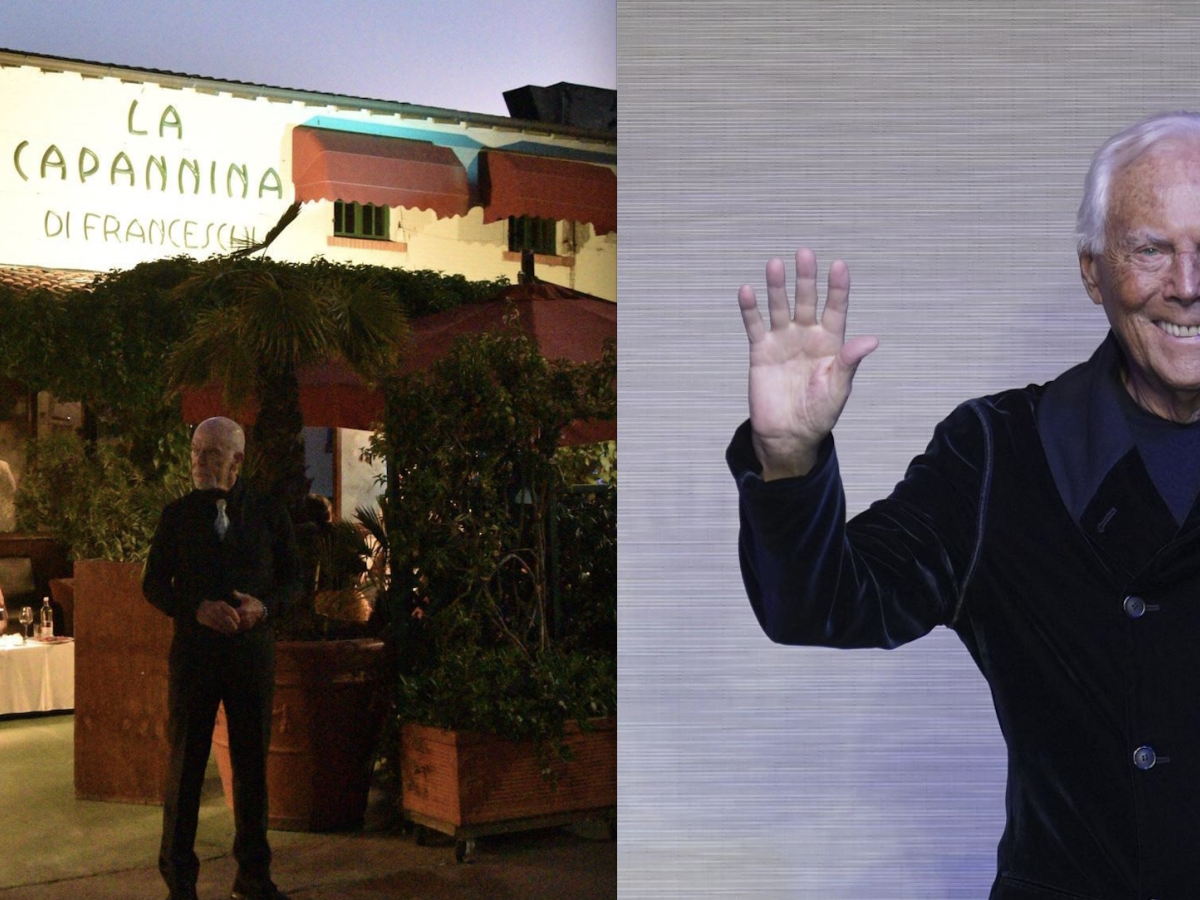Giorgio Armani acquista La Capannina di Forte dei Marmi: “Un ritorno alle origini” Giorgio Armani acquista La Capannina di Forte dei Marmi: “Un ritorno alle origini”