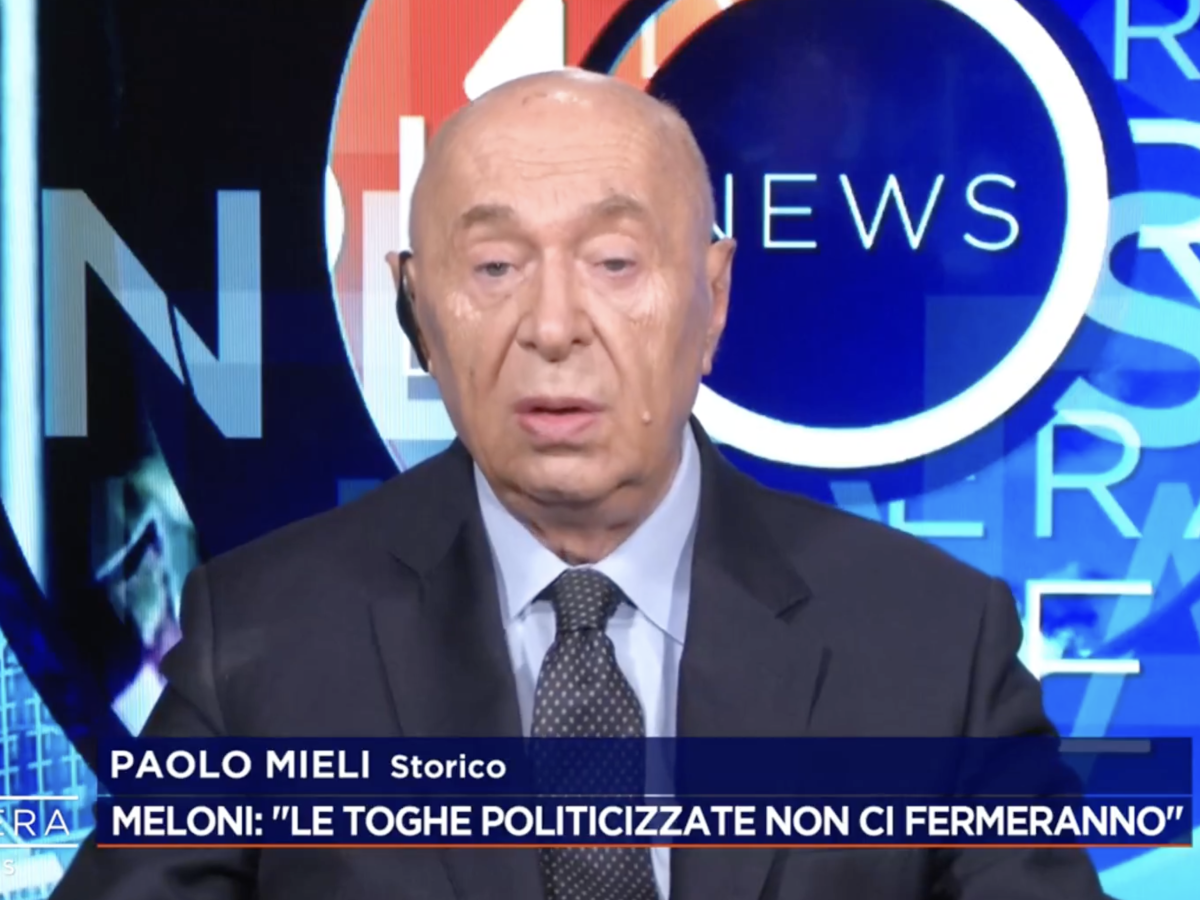 Mieli promuove Meloni e spiazza la sinistra: gelo in studio Mieli promuove Meloni e spiazza la sinistra: gelo in studio