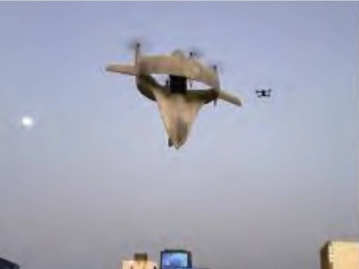 assomiglia a un ufo ecco il nuovo drone vtol della cina