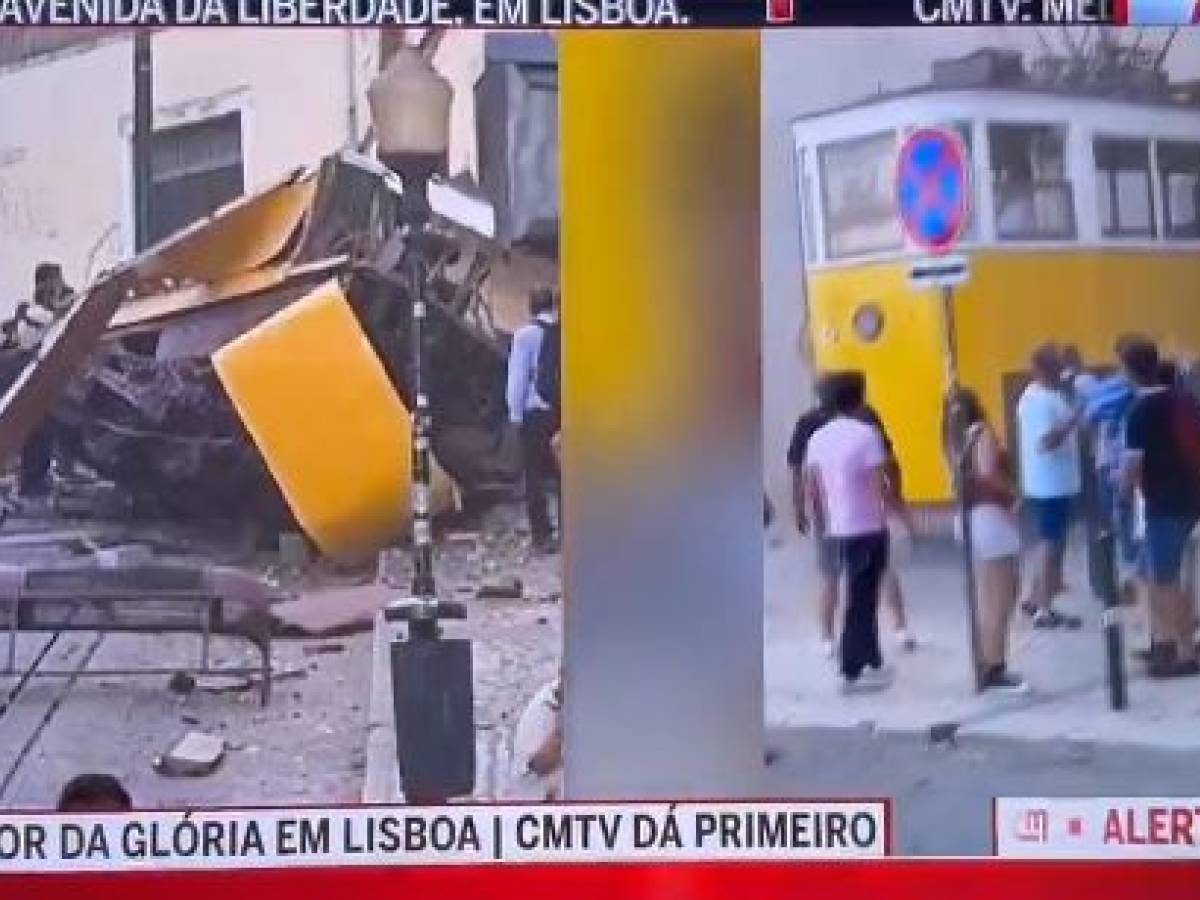 Lisbona, deraglia funicolare, tre morti e 25 feriti