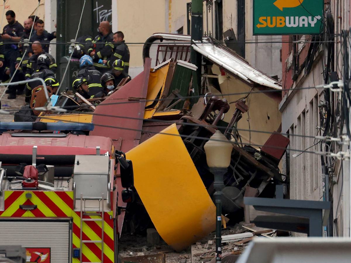 deraglia la funicolare strage a lisbona