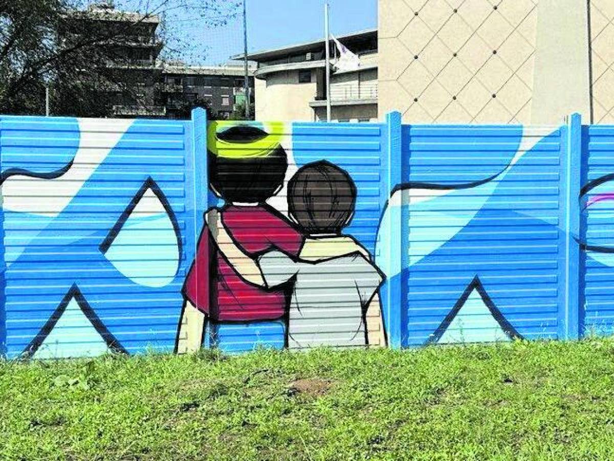 Al Giambellino il murale per il piccolo Alan Kurdi Al Giambellino il murale per il piccolo Alan Kurdi
