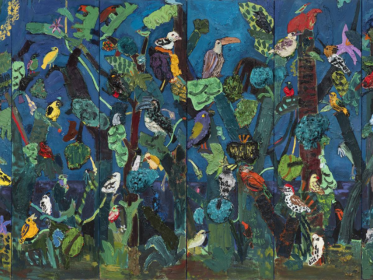 la natura materica di georgina gratrix