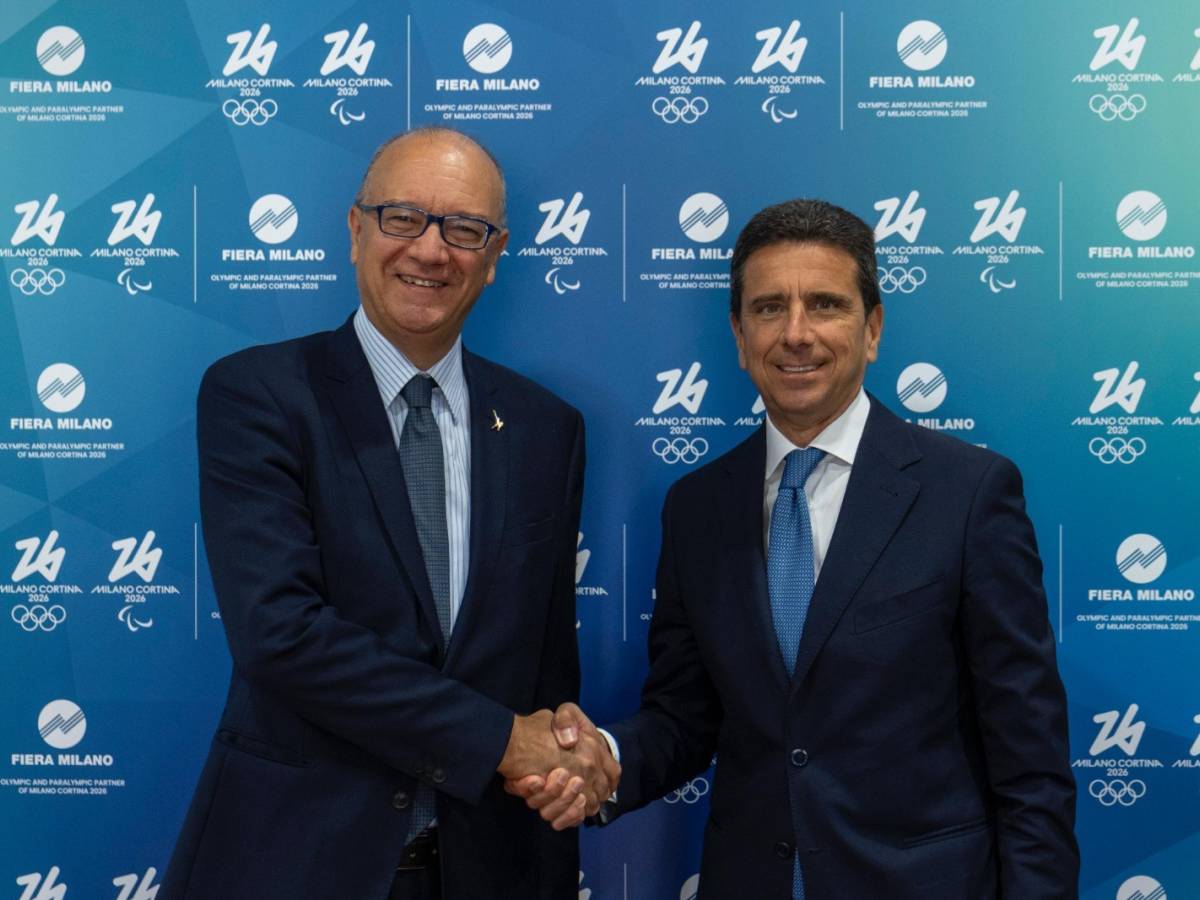 Ministro Valditara e Giovanni Bozzetti a Micam 100