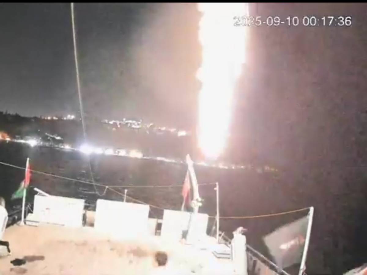 la flottila di greta denuncia un altro attacco con drone