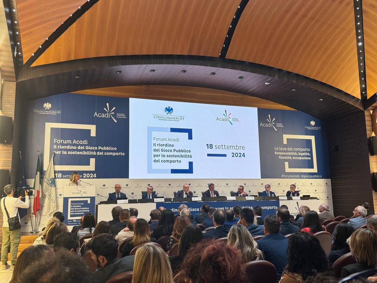 Il 17 settembre il Forum ACADI 2025: “La tutela effettiva della salute per il futuro del gioco pubblico”