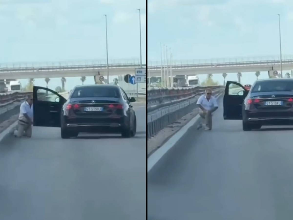 Commando armato blocca auto in strada: uomo rapinato e in ginocchio, le immagini choc Commando armato blocca auto in strada: uomo rapinato e in ginocchio, le immagini choc
