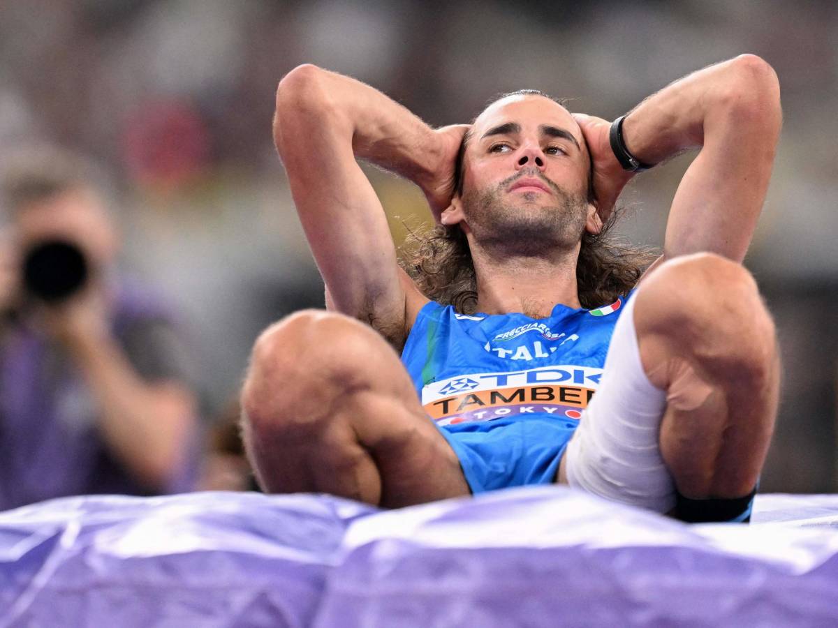 Mondiali di Tokyo, delusione Tamberi: è fuori dalla finale di salto in alto Mondiali di Tokyo, delusione Tamberi: è fuori dalla finale di salto in alto