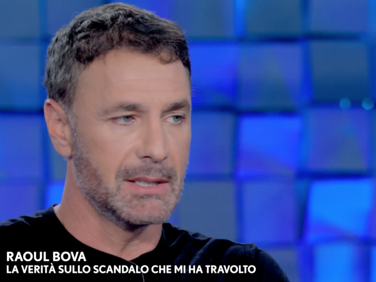"Ho rifiutato il tentativo di estorsione". Raoul Bova rompe il silenzio in tv "Ho rifiutato il tentativo di estorsione". Raoul Bova rompe il silenzio in tv