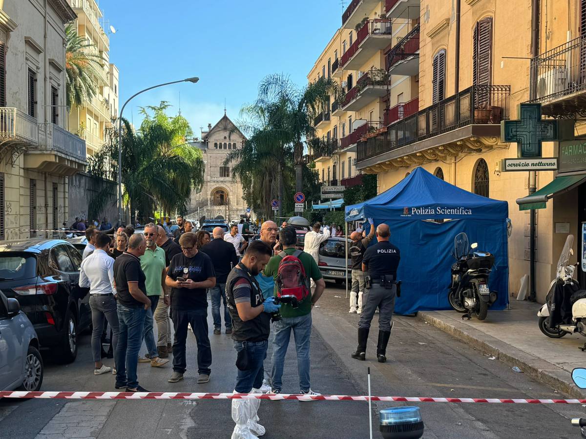 Orrore a Palermo: uomo ucciso a colpi di pistola davanti a una farmacia