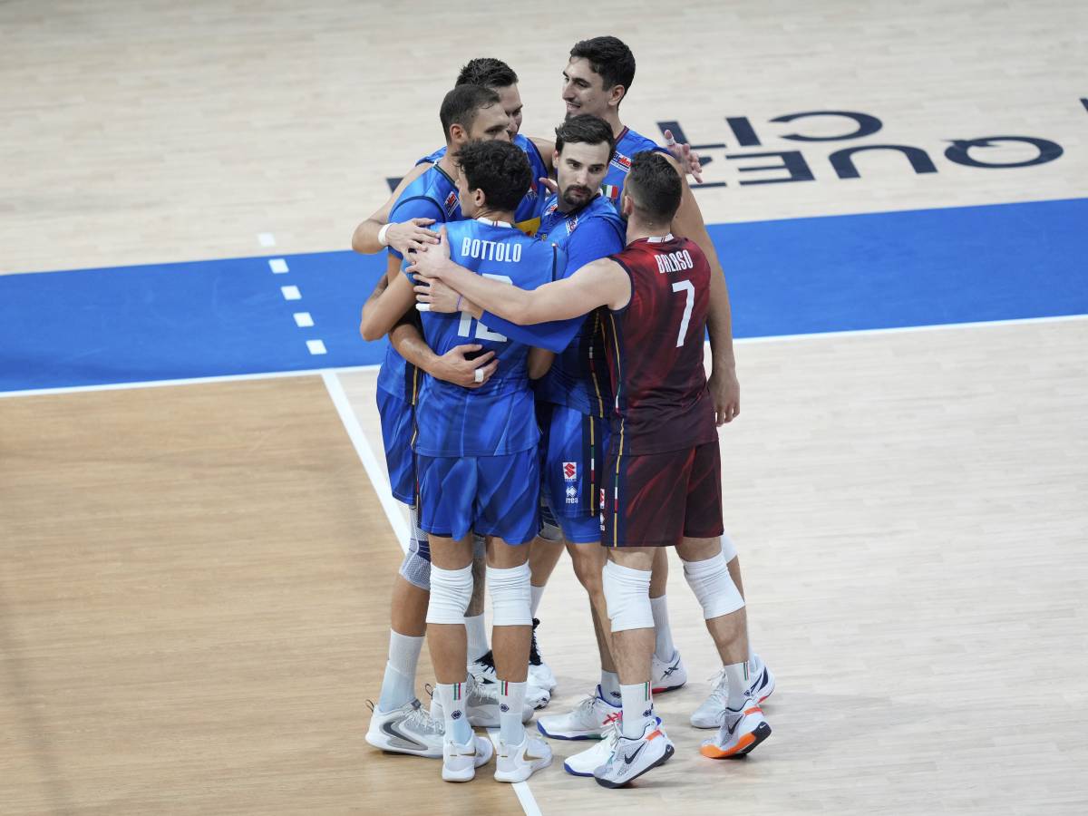 Pallavolo maschile, a che ora e dove vedere Italia Belgio
