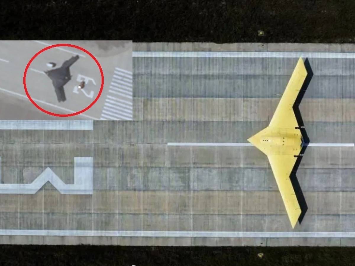 forse un evoluzione del ch 7 spunta un drone misterioso in una base cinese cosa svelano le immagini