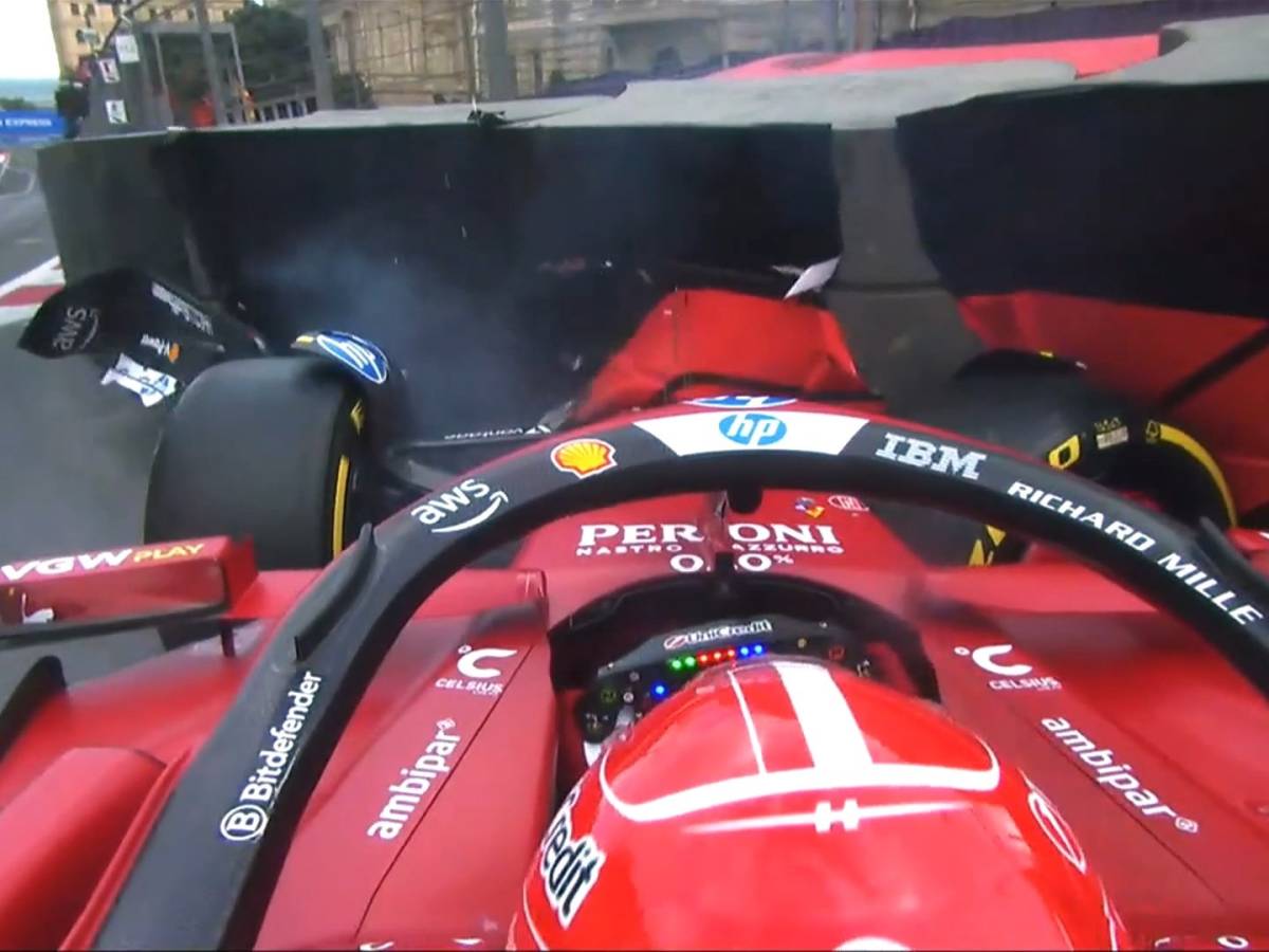 f1 a baku disastro ferrari pole a verstappen qualifiche infinite mai cos236 tanti incidenti