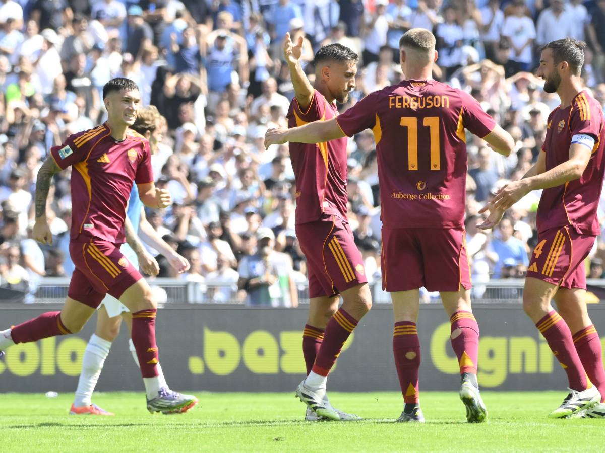 gasp sorprende sarri e inguaia la lazio pellegrini regala il derby della capitale alla roma