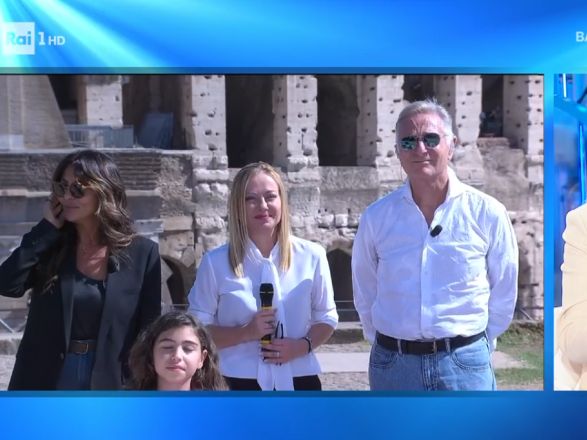 Meloni a Domenica In. Pd e M5S s Meloni a Domenica In. Pd e M5S s