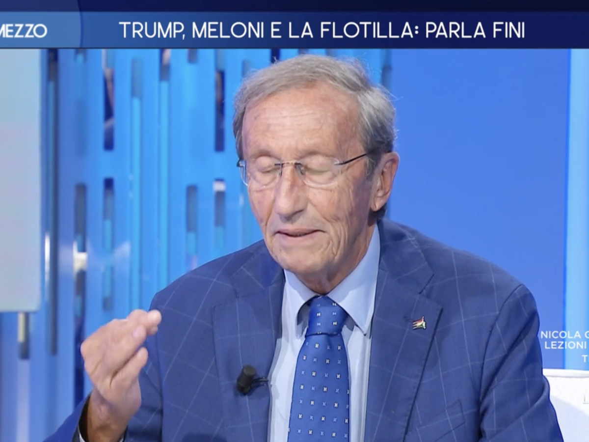 "Dico quello che penso io, non quello che pensa lei". Scintille Gruber Fini su Meloni e Gaza
