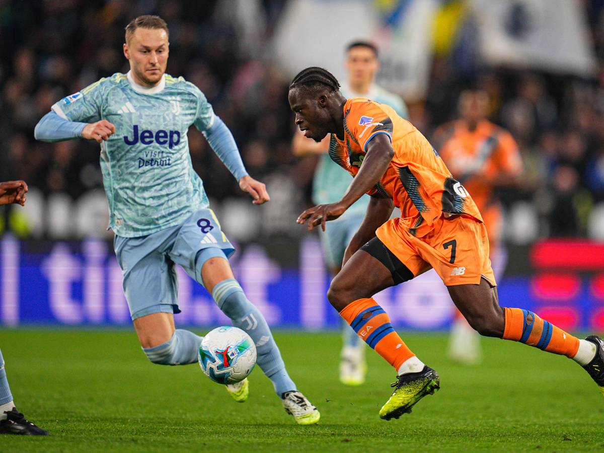 La Juventus riprende l’Atalanta nel finale: 1 1. Al gol di Sulemana risponde Cabal