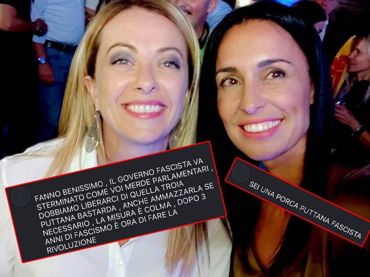"Sei p..., ammazziamo Meloni". Minacce choc alla deputata di FdI