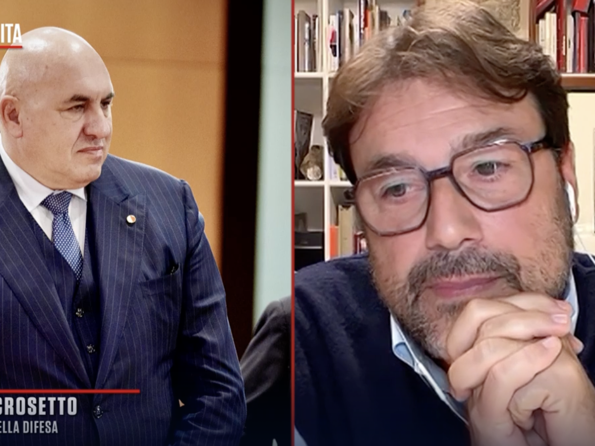 montanari attacca il governo ringrazia israele per un atto illegale ma crosetto lo zittisce cos236