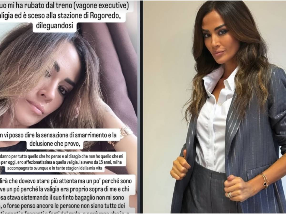 Giorgia Palmas derubata sul treno Milano Roma