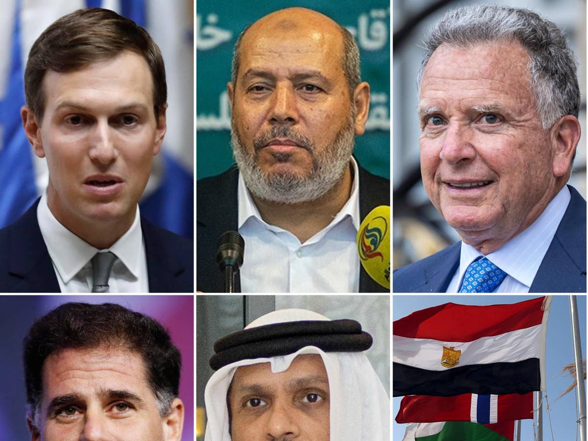 I protagonisti dei negoziati per la pace a Gaza