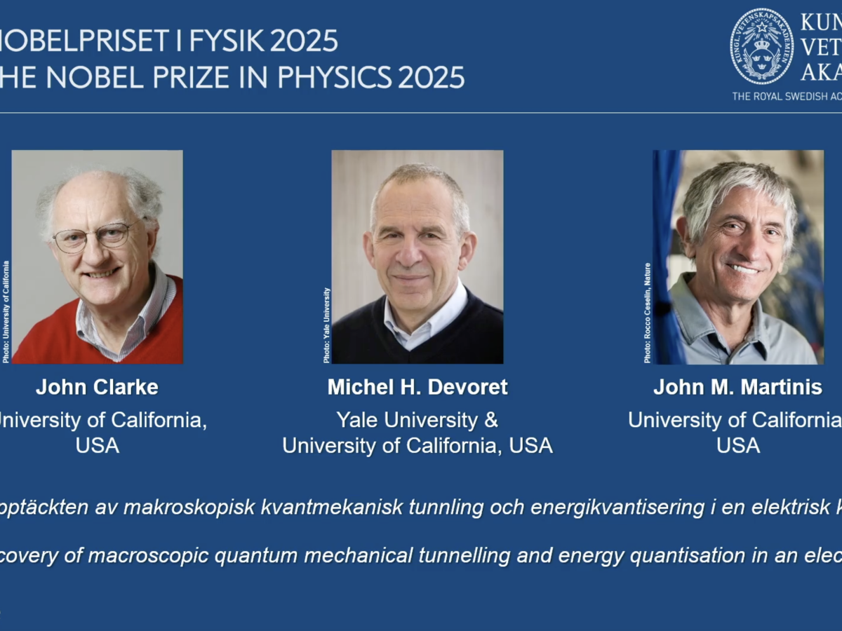 nobel per la fisica a clarke devoret e martinis per scoperte sul mondo quantistico