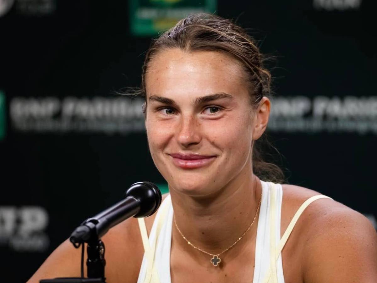 "Ingiusto competere contro uomini". Aryna Sabalenka smaschera l "Ingiusto competere contro uomini". Aryna Sabalenka smaschera l