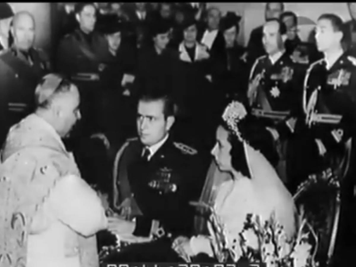nozze bruno mussolini