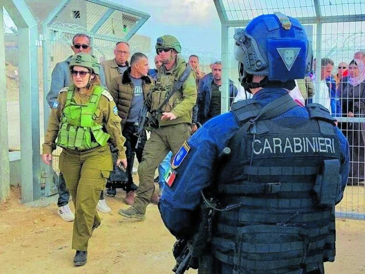 I nostri militari già pronti a tornare al valico di Rafah per sorvegliare la frontiera