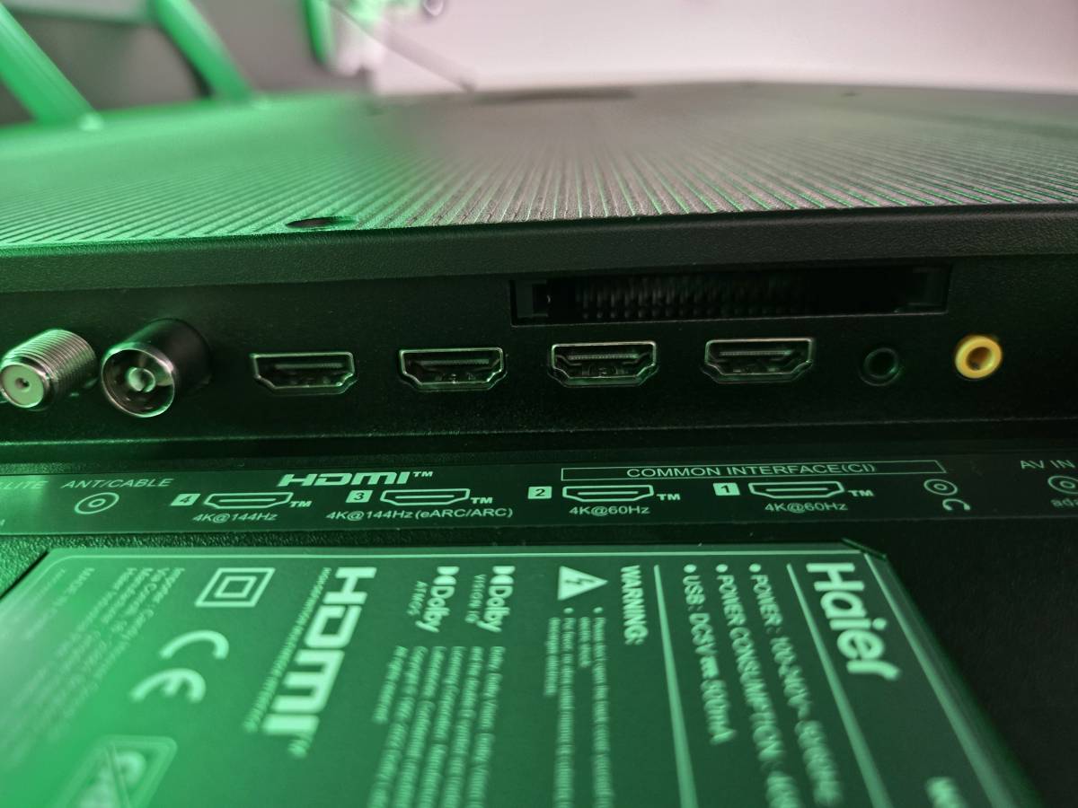 Haier C95 connessioni