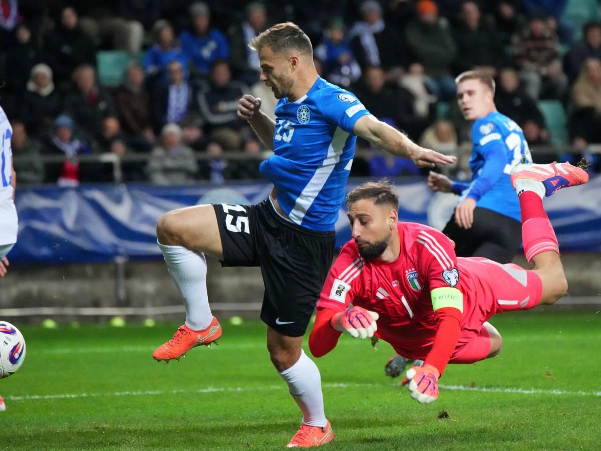 Donnarumma, che combini? La clamorosa papera contro l’Estonia
