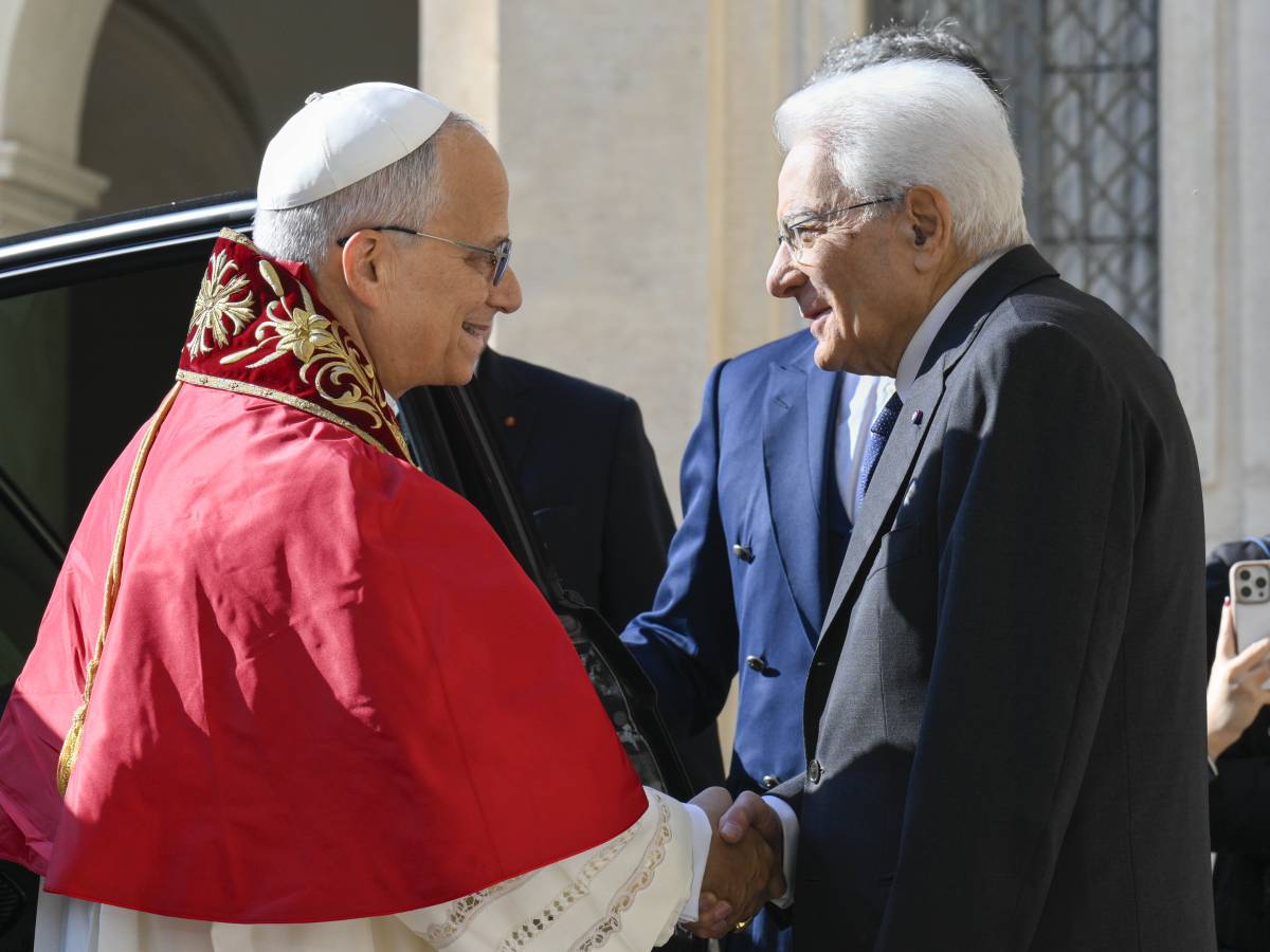 Papa Leone XIV al Quirinale. "Legame imprescindibile" Papa Leone XIV al Quirinale. "Legame imprescindibile"