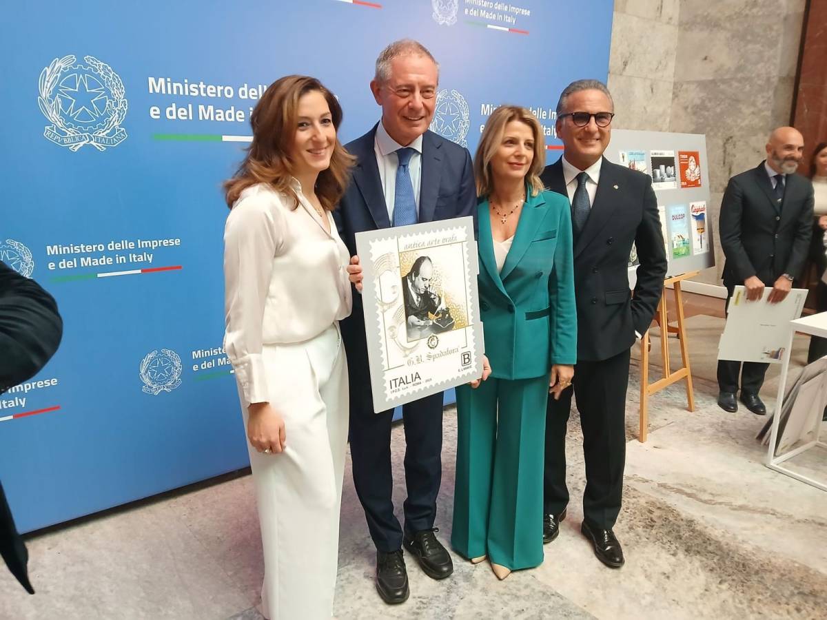 Presentato al Mimit il francobollo dedicato alla tradizione orafa di G.B. Spadafora, simbolo dell’eccellenza Made in Italy Presentato al Mimit il francobollo dedicato alla tradizione orafa di G.B. Spadafora, simbolo dell’eccellenza Made in Italy