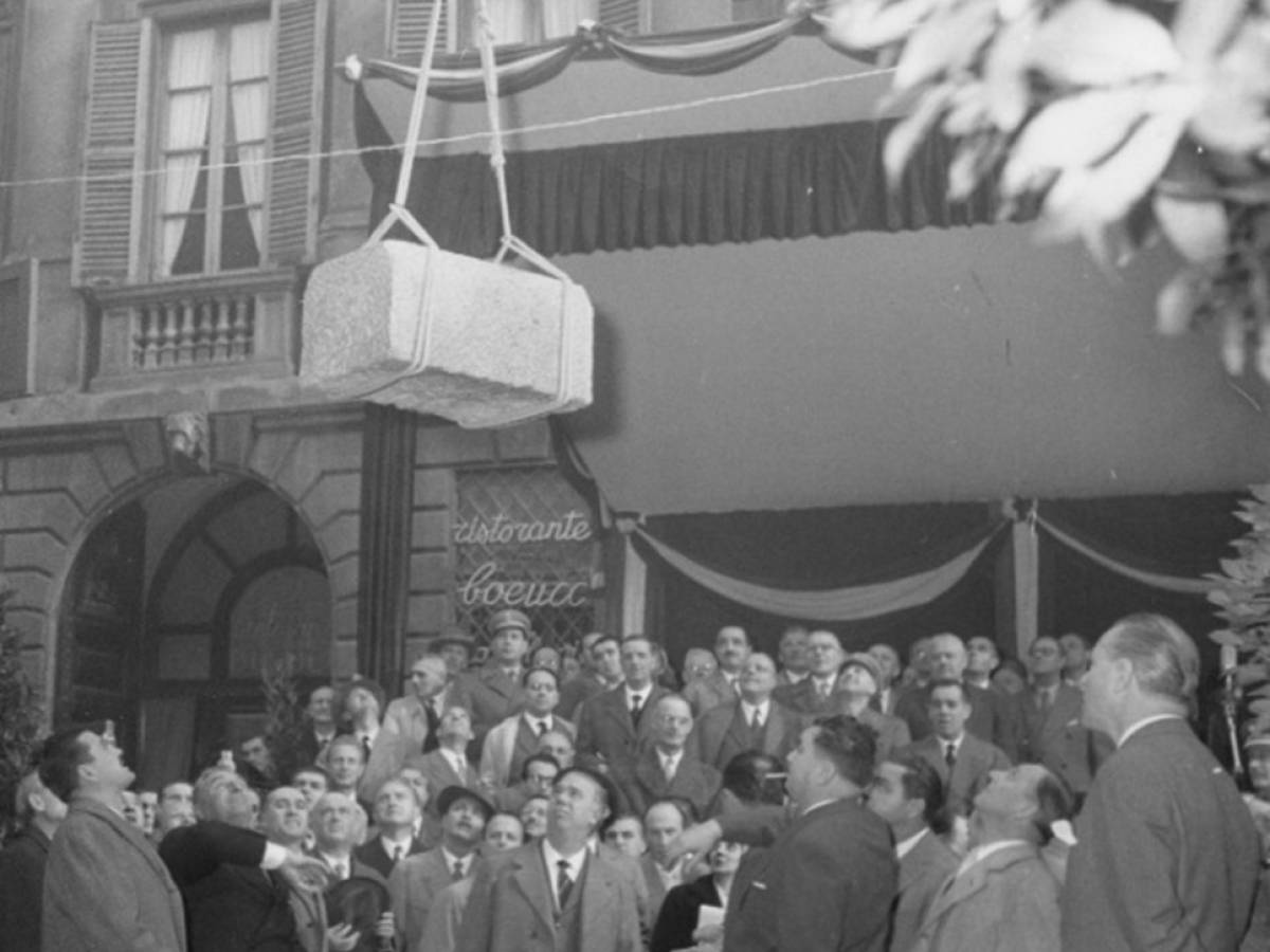 Confcommercio Milano Posa prima pietra