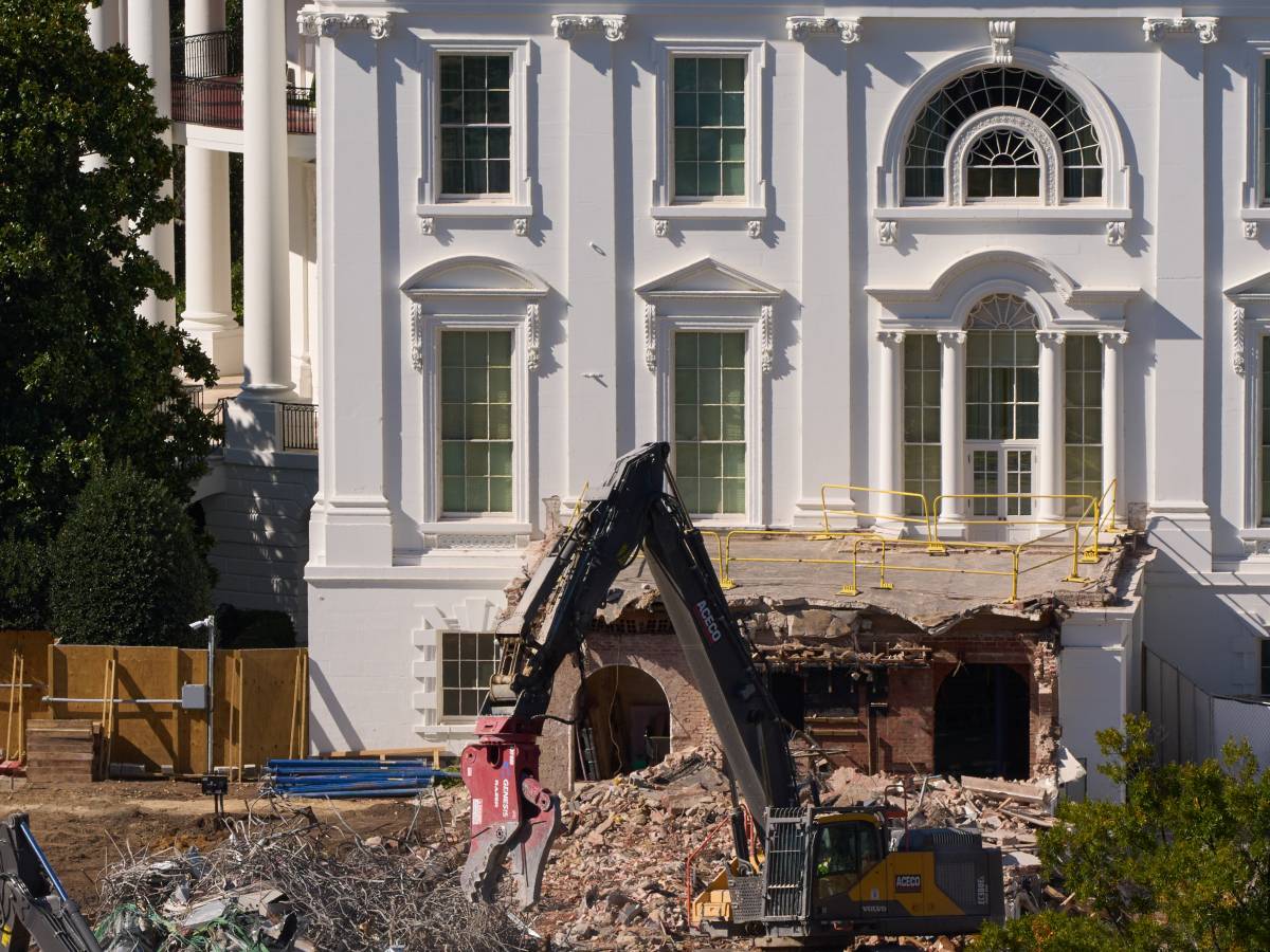 l ala est della casa bianca non esiste pi249
