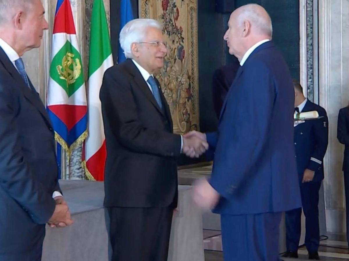 quirinale alberto dossi pres gruppo sapio riconoscimento che valorizza l innovazione e la competitivit224 dell industria italiana