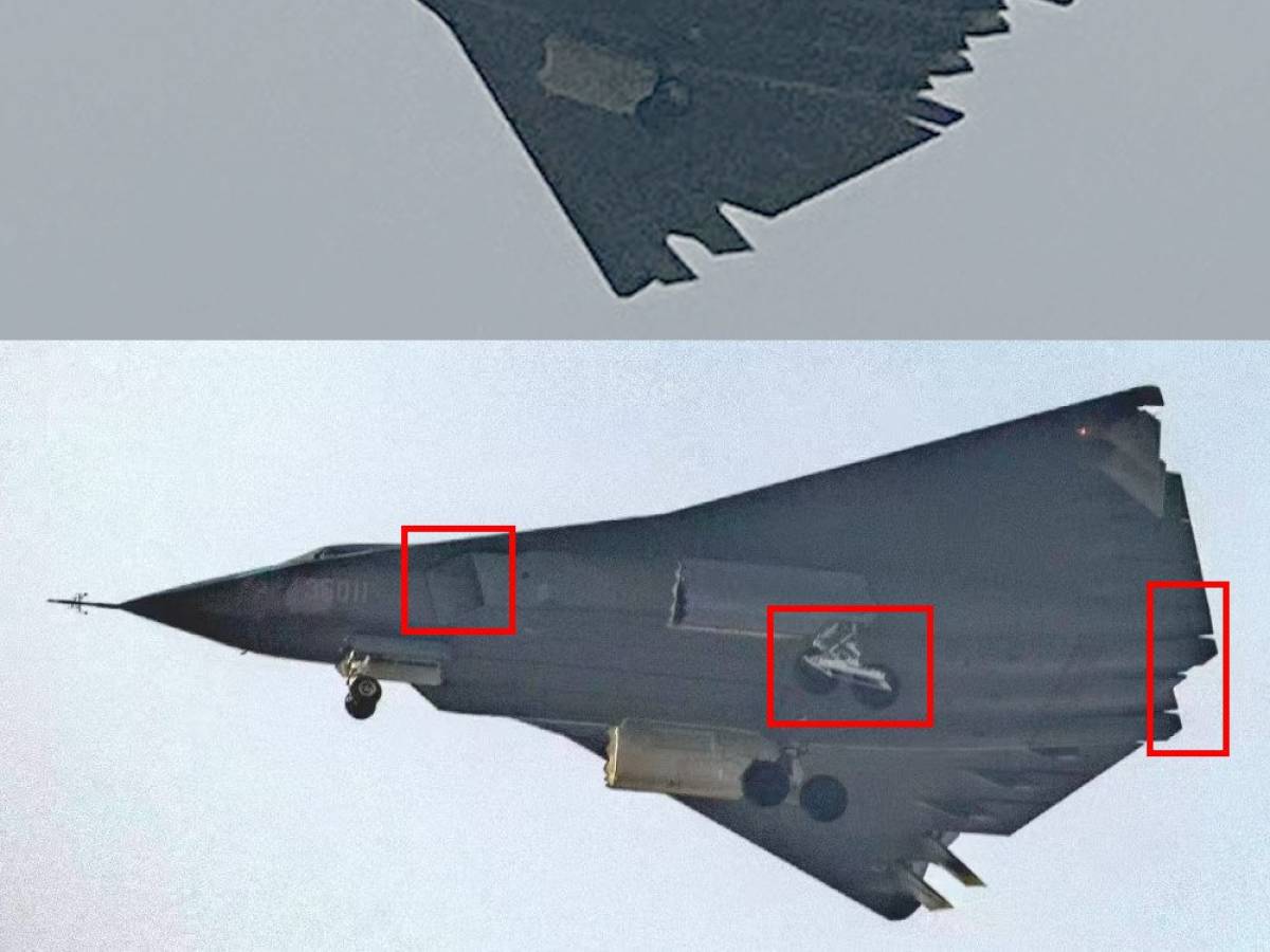 Motore con spinta vettoriale: lo strano particolare del nuovo caccia cinese J 36 Motore con spinta vettoriale: lo strano particolare del nuovo caccia cinese J 36