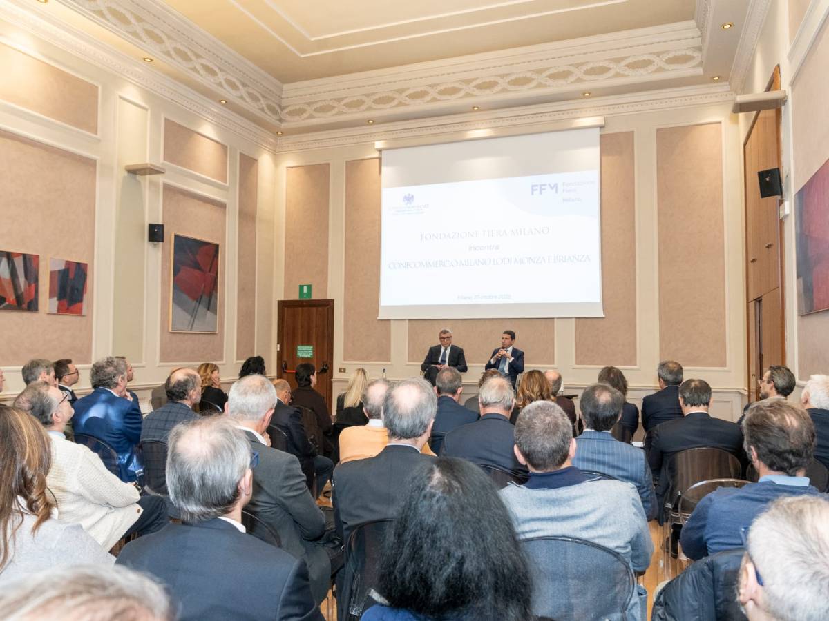 Alleanza per Milano tra Fondazione Fiera e Confcommercio
