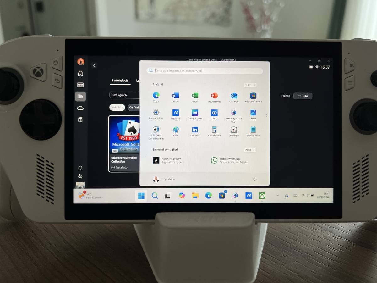 Asus ROG Xbox Ally Windows 11