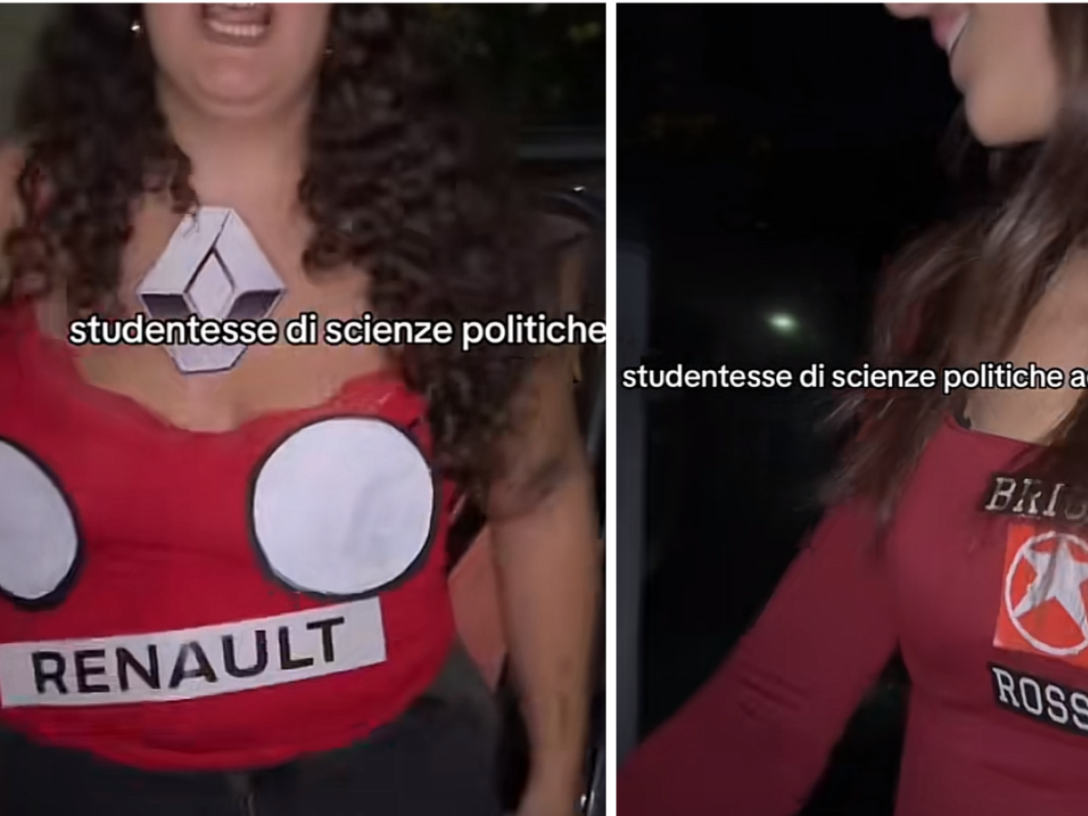 Ad Halloween vestite da "caso Moro" con t-shirt delle Br: i video choc sui social