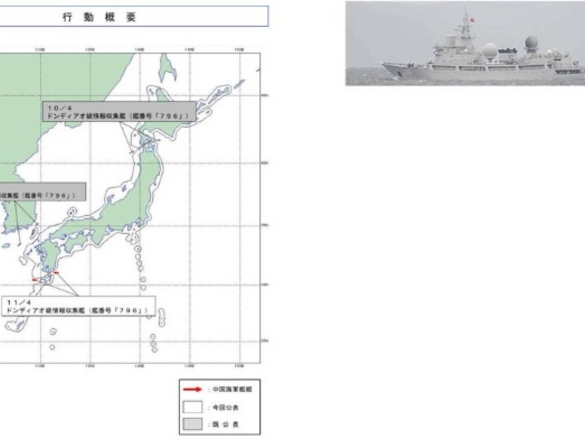 Nave spia cinese in azione intorno alle navi Usa: alta tensione nel Pacifico Nave spia cinese in azione intorno alle navi Usa: alta tensione nel Pacifico