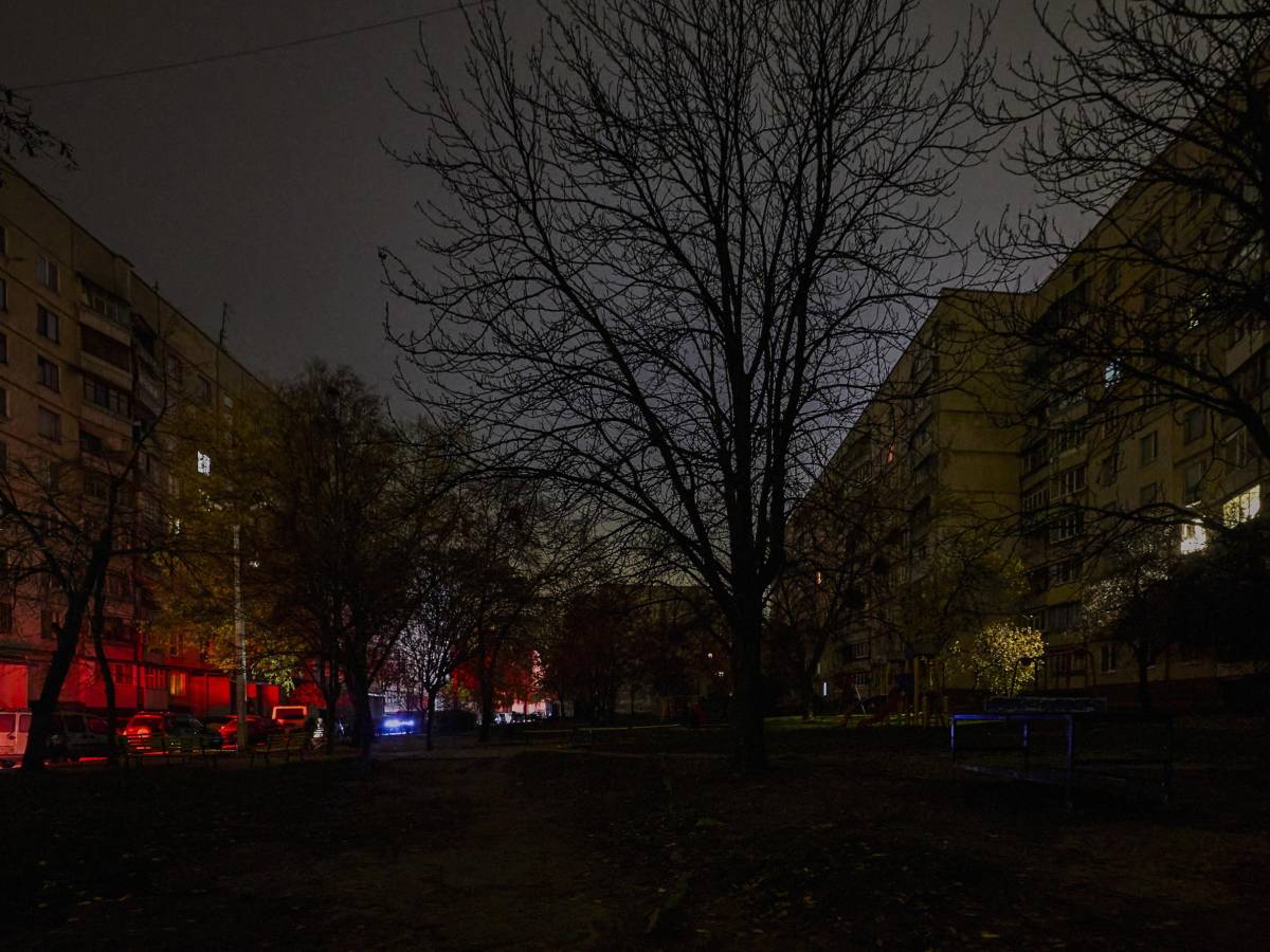 A Kharkiv 100mila persone al buio, senza acqua e riscaldamento A Kharkiv 100mila persone al buio, senza acqua e riscaldamento