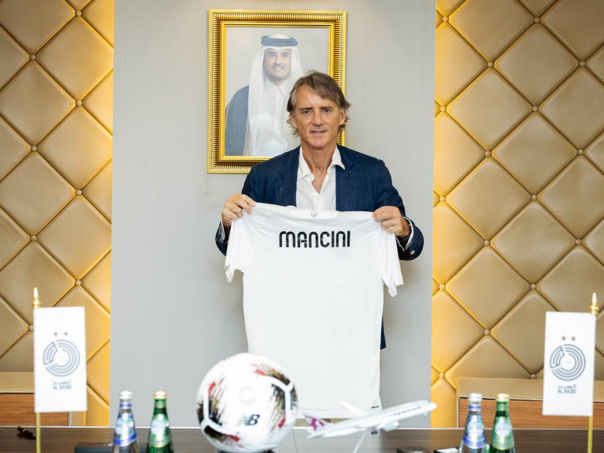 Lo stipendio faraonico di Roberto Mancini in Qatar