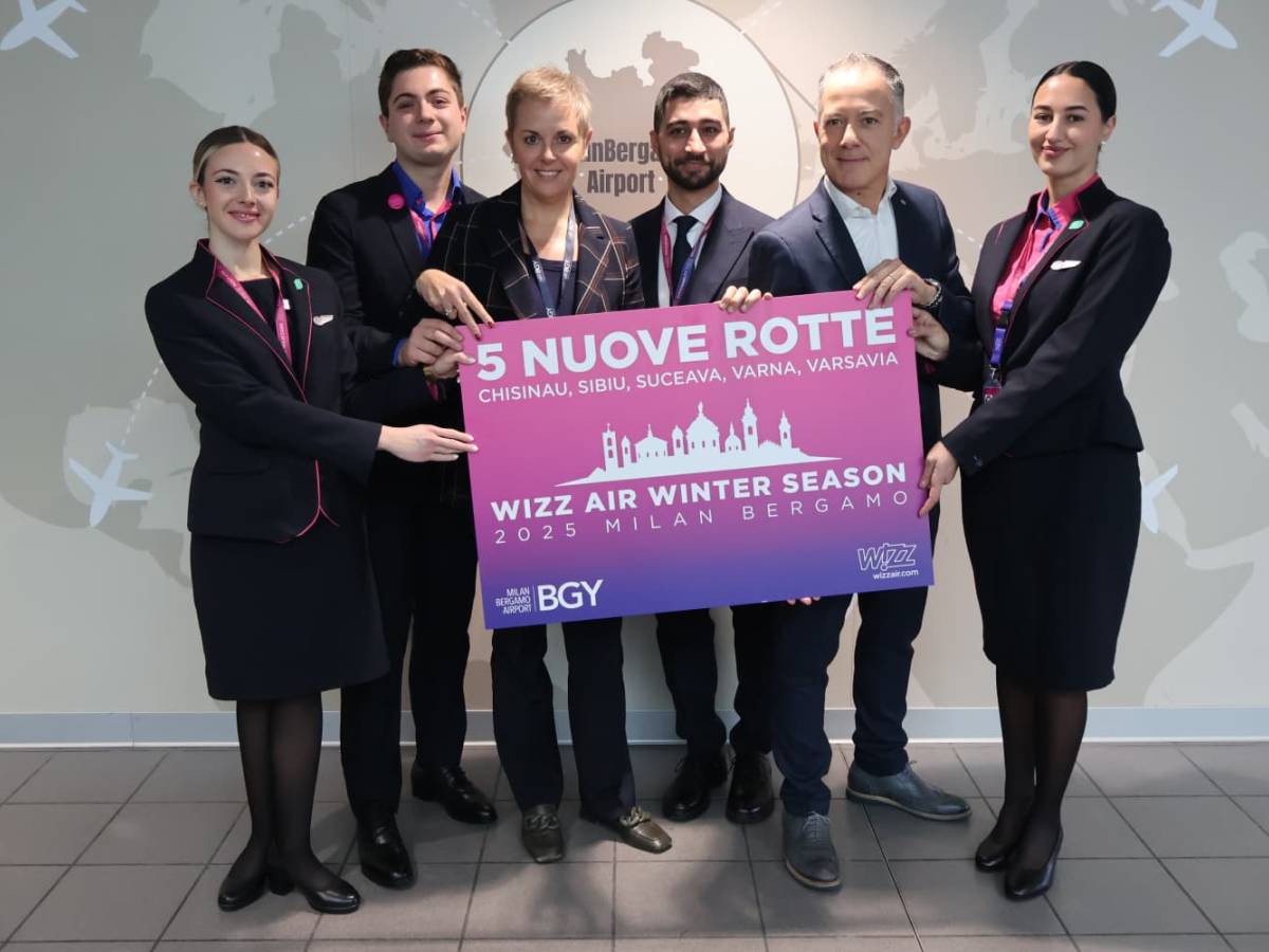Inaugurazione voli Wizz Air aeroporto Milano Bergamo
