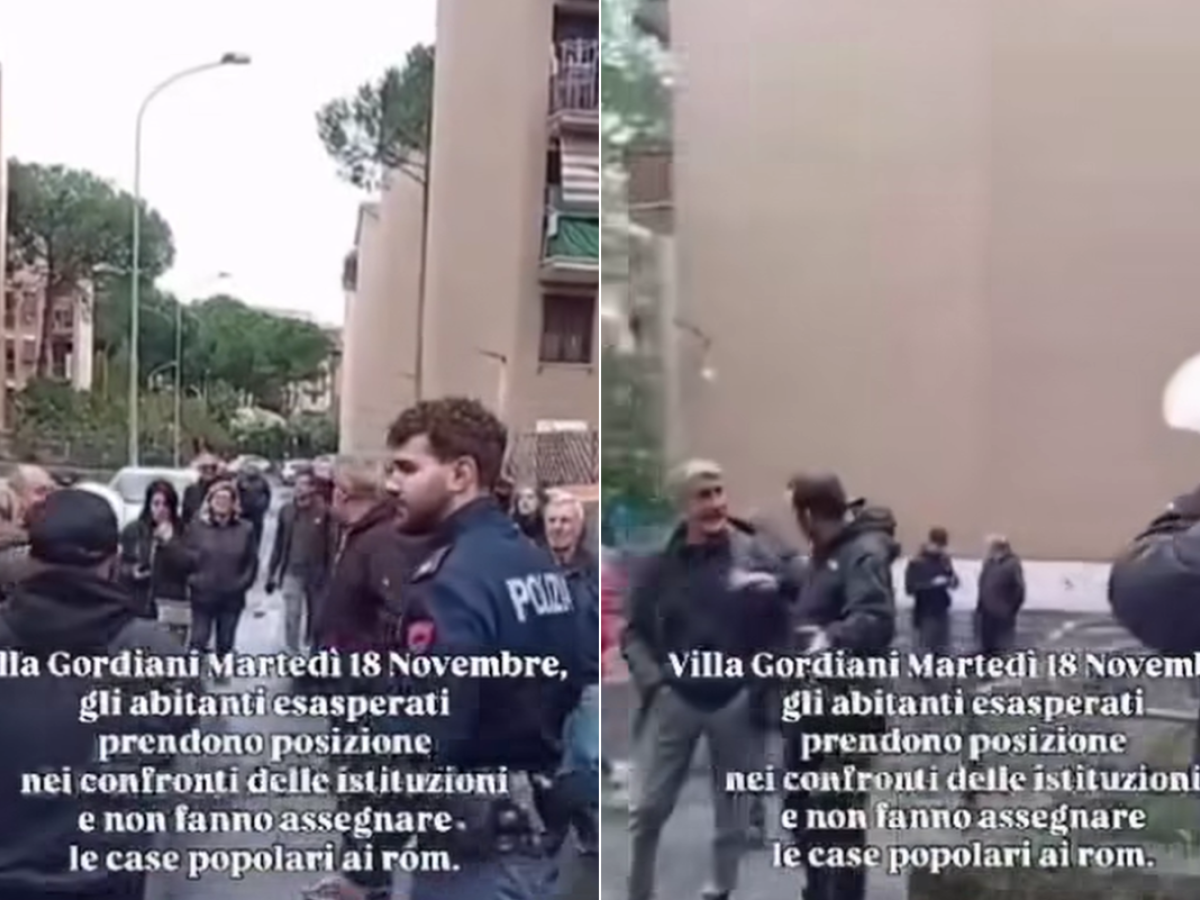 "In 14 in una casa e rifiuti sparsi". La protesta contro le case assegnate ai rom