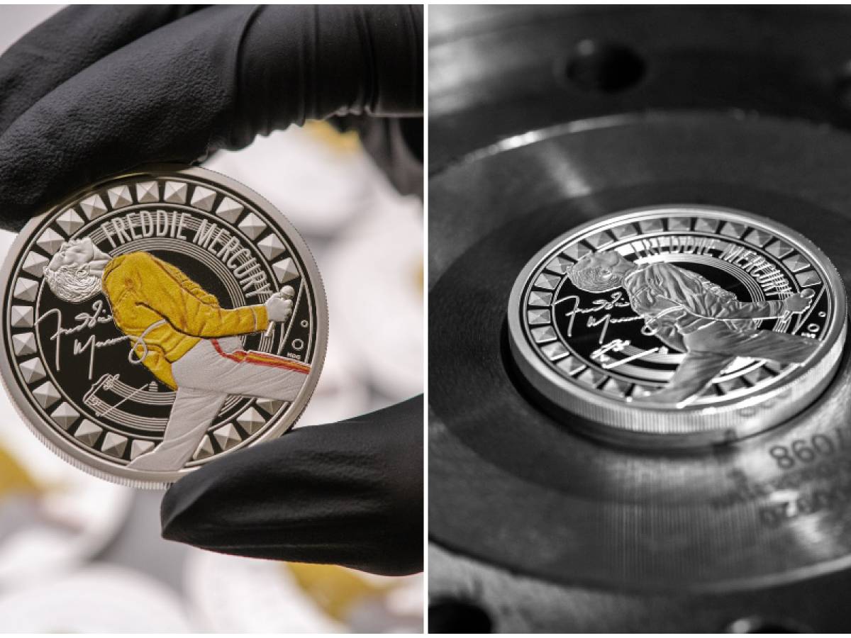 Regno Unito, una moneta ufficiale dedicata a Freddie Mercury Regno Unito, una moneta ufficiale dedicata a Freddie Mercury